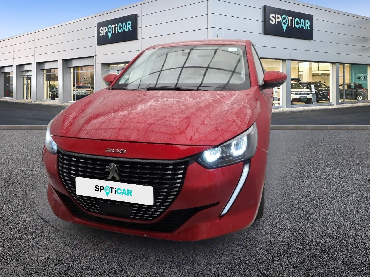 PEUGEOT PEUGEOT 208 Occasion Rouge Essence sans plomb 2021