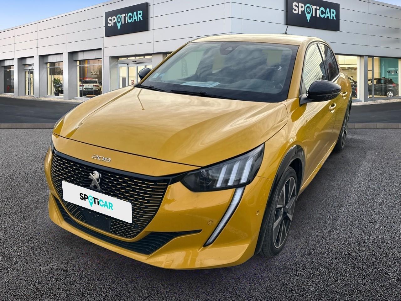 PEUGEOT PEUGEOT 208 Occasion Jaune Courant électrique 2022
