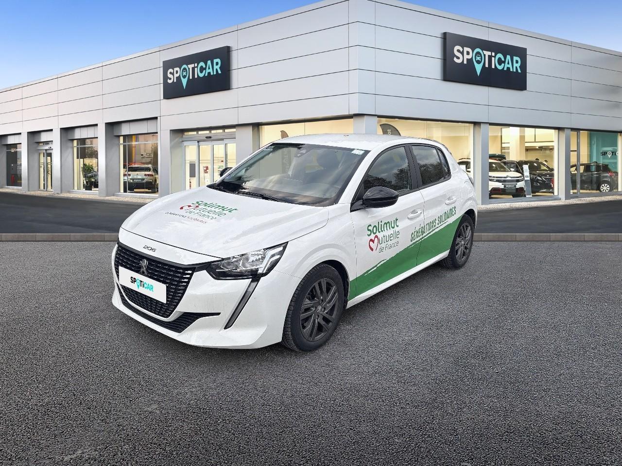 PEUGEOT PEUGEOT 208 Occasion Blanc Essence sans plomb 2022