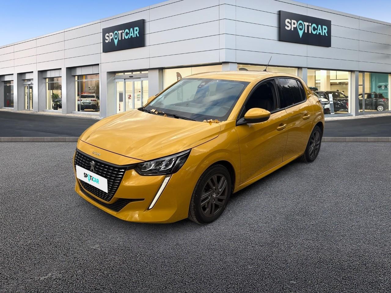 PEUGEOT PEUGEOT 208 Occasion Jaune Essence sans plomb 2021