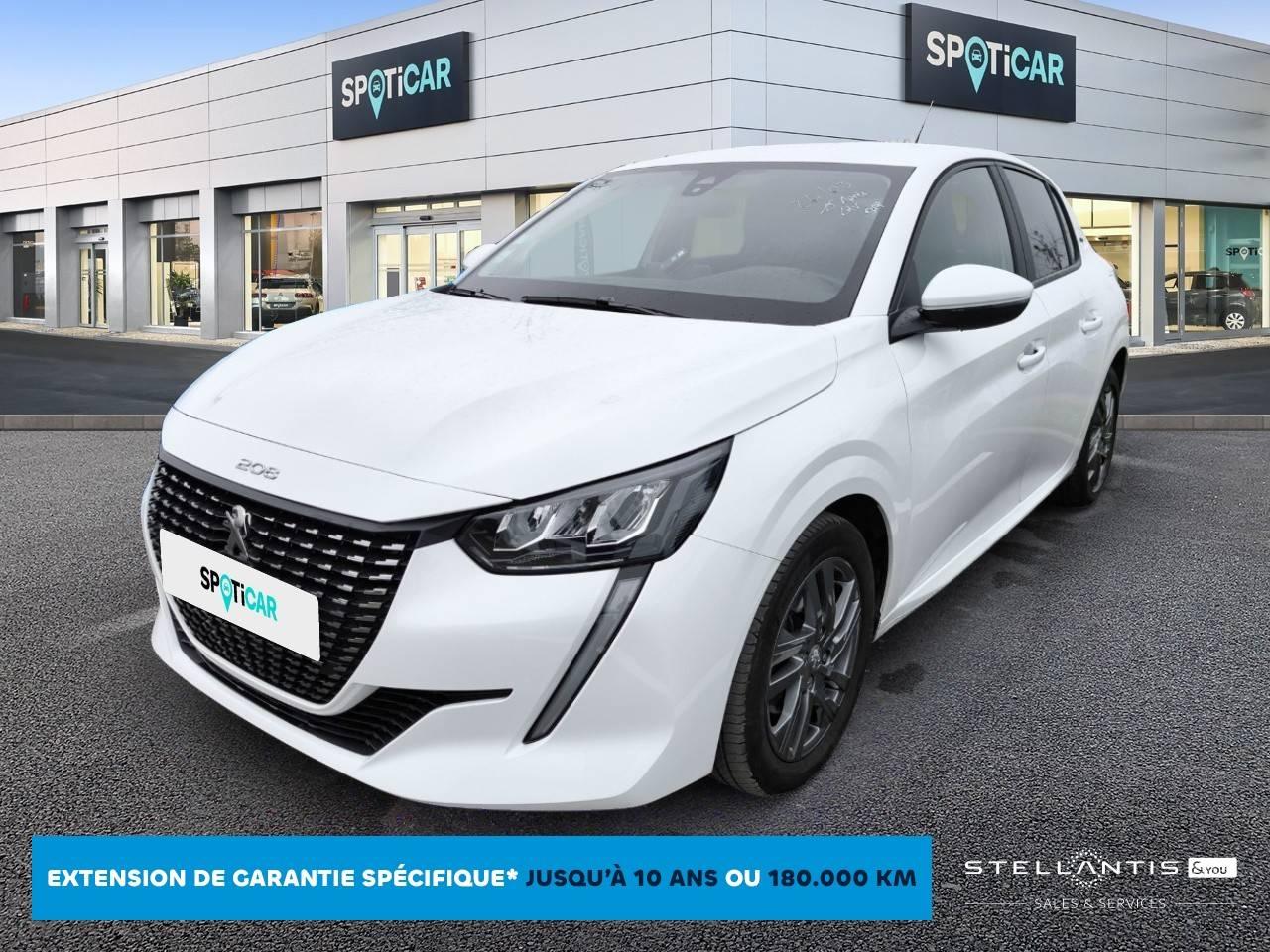 PEUGEOT PEUGEOT 208 Occasion Blanc Essence sans plomb 2021