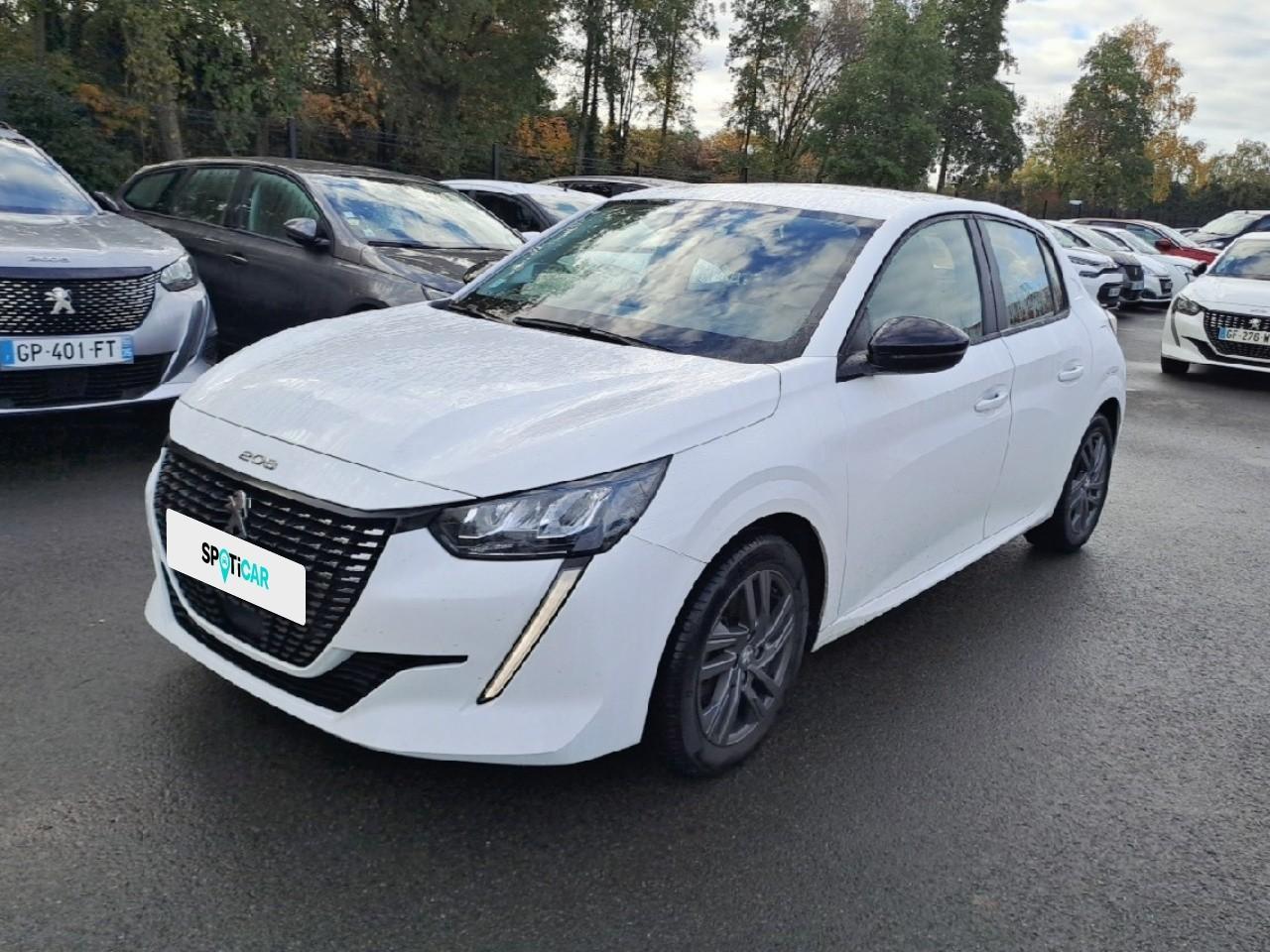 PEUGEOT PEUGEOT 208 Occasion Blanc Essence sans plomb 2022