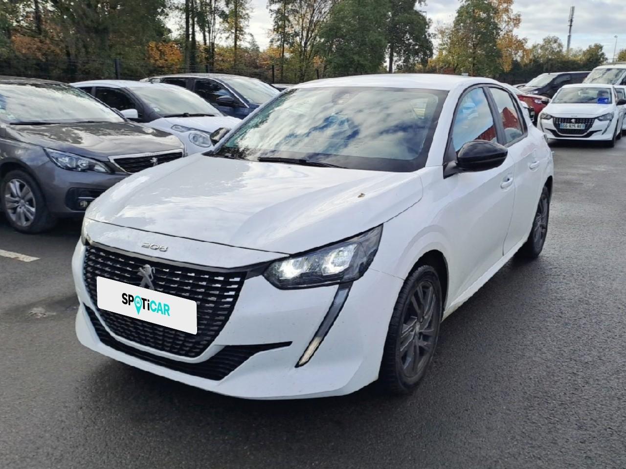 PEUGEOT PEUGEOT 208 Occasion Blanc Essence sans plomb 2022