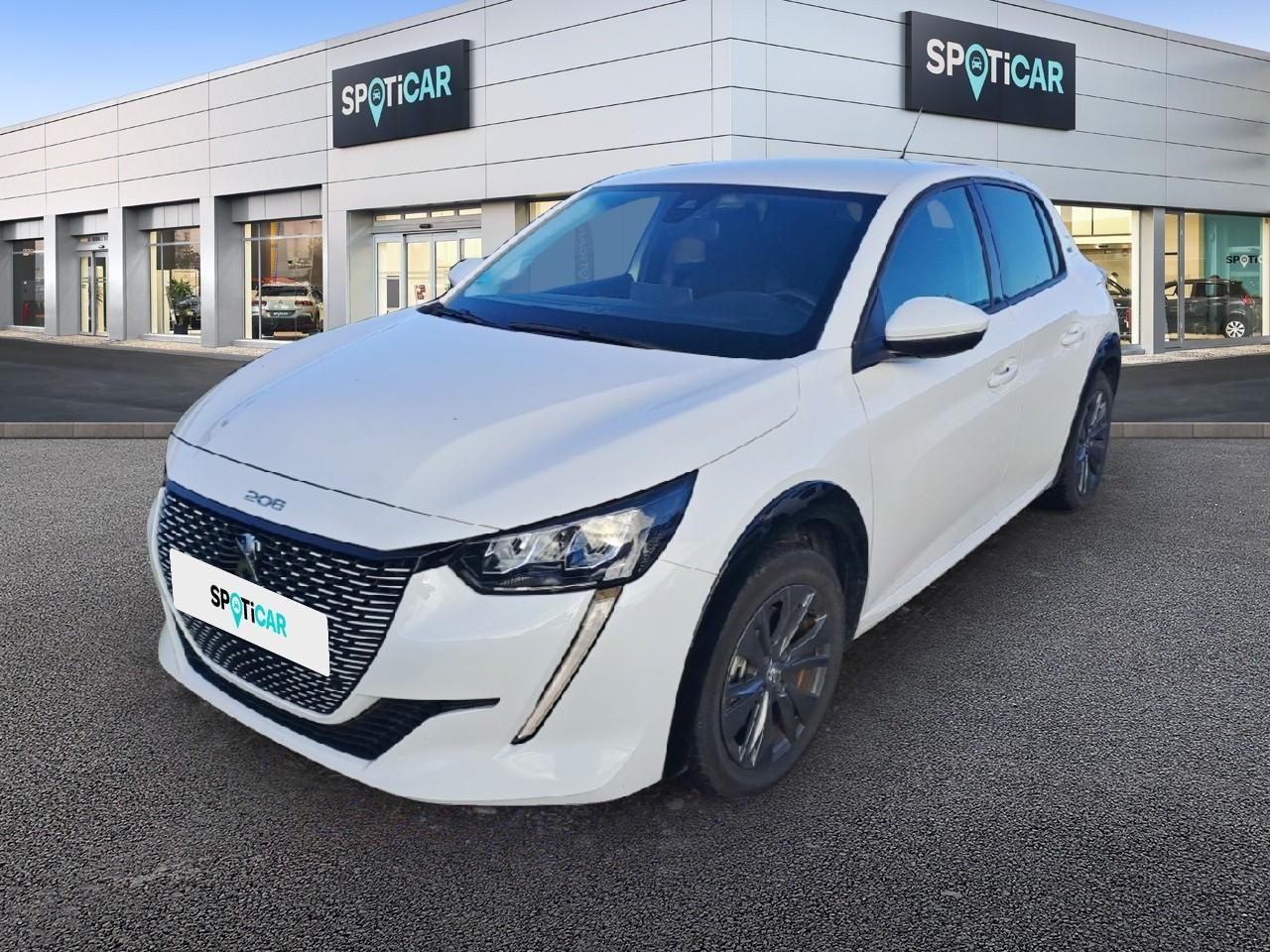 PEUGEOT PEUGEOT 208 Occasion Blanc Courant électrique 2021