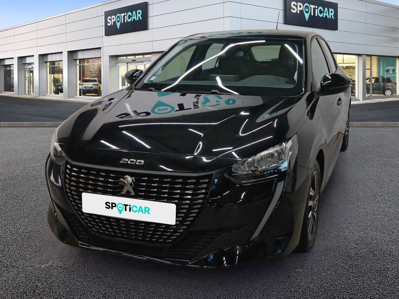 PEUGEOT PEUGEOT 208 Occasion Noir Essence sans plomb 2019