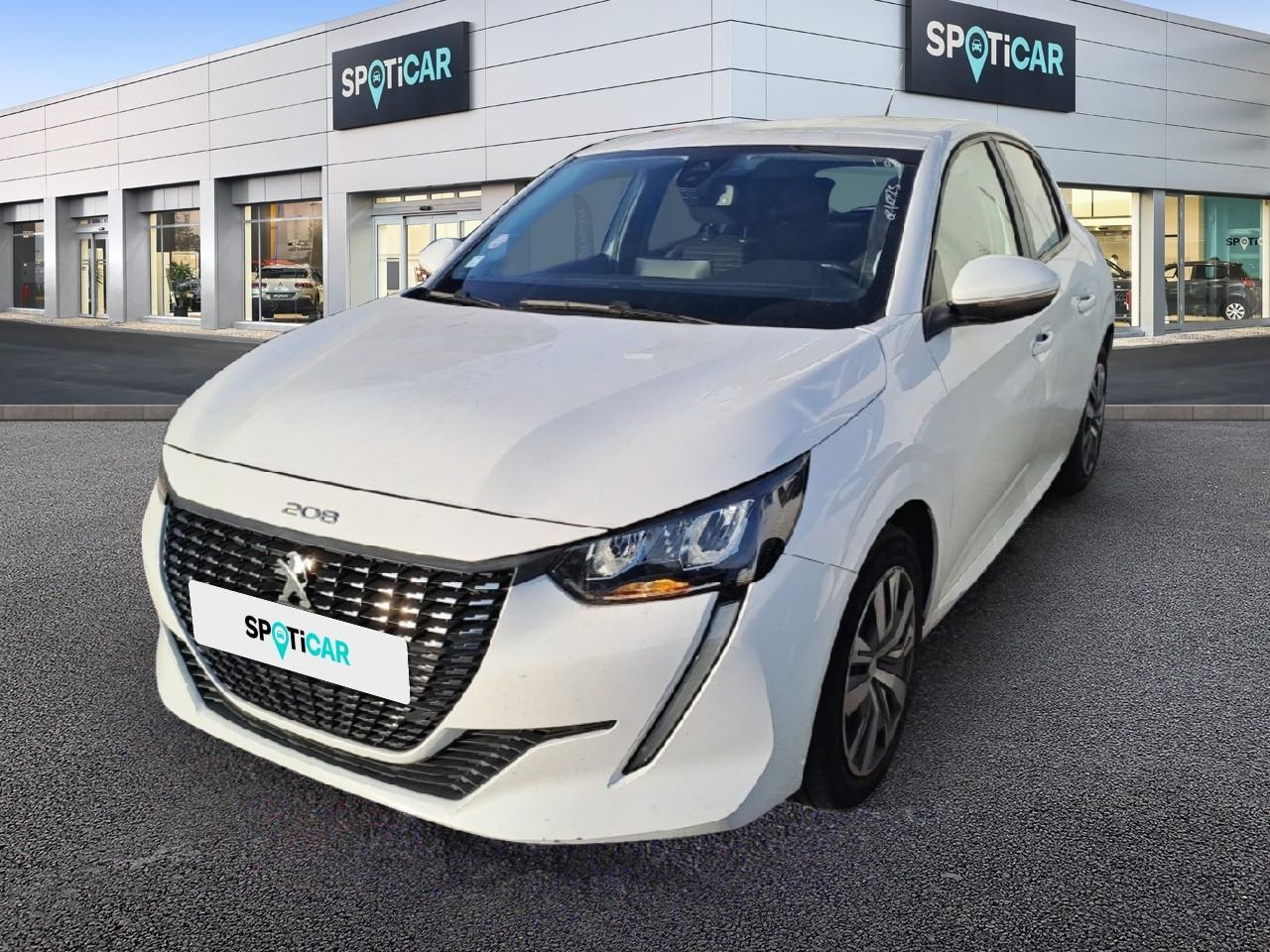 PEUGEOT PEUGEOT 208 Occasion Blanc Essence sans plomb 2020
