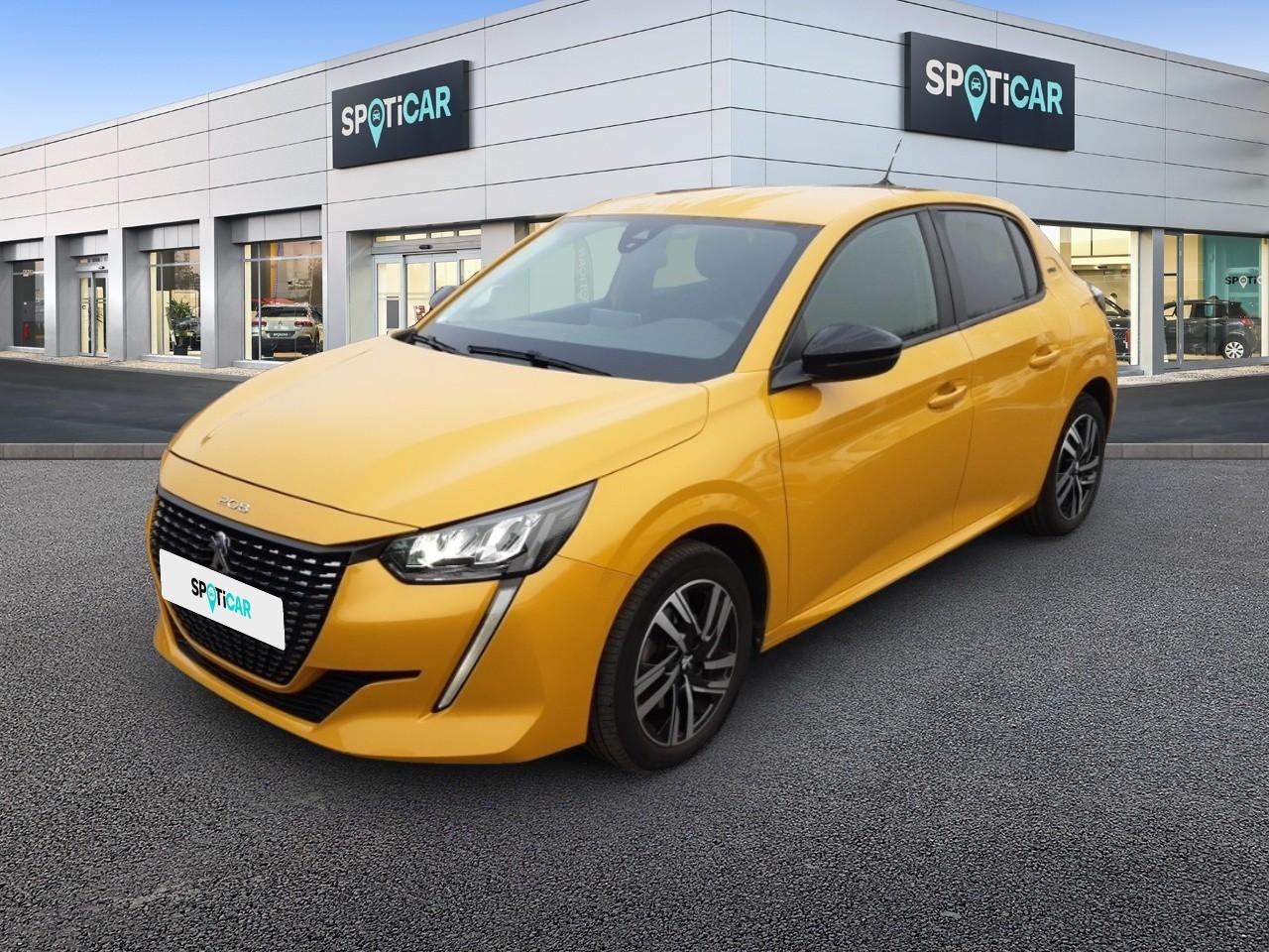 PEUGEOT PEUGEOT 208 Occasion Jaune Essence sans plomb 2023