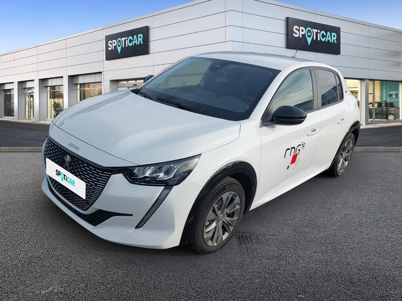 PEUGEOT PEUGEOT 208 Occasion Blanc Courant électrique 2023