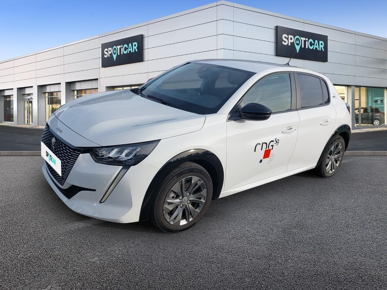 PEUGEOT PEUGEOT 208 Occasion Blanc Courant électrique 2023