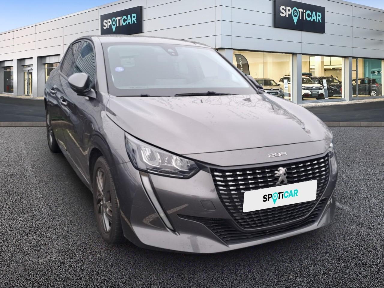 PEUGEOT PEUGEOT 208 Occasion Gris Essence sans plomb 2022