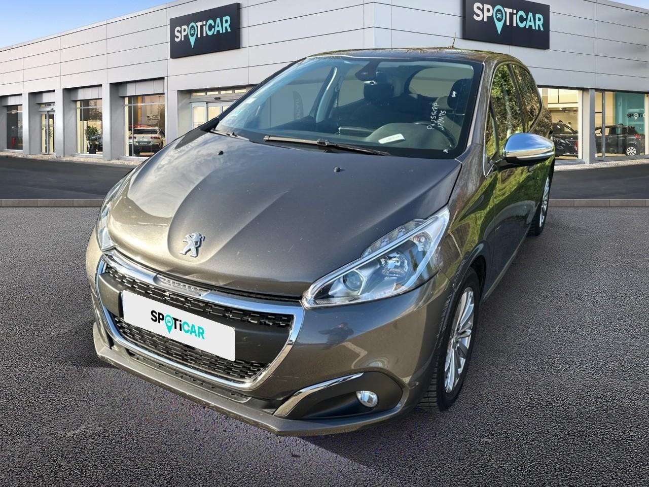 PEUGEOT PEUGEOT 208 Occasion Gris Essence sans plomb 2018