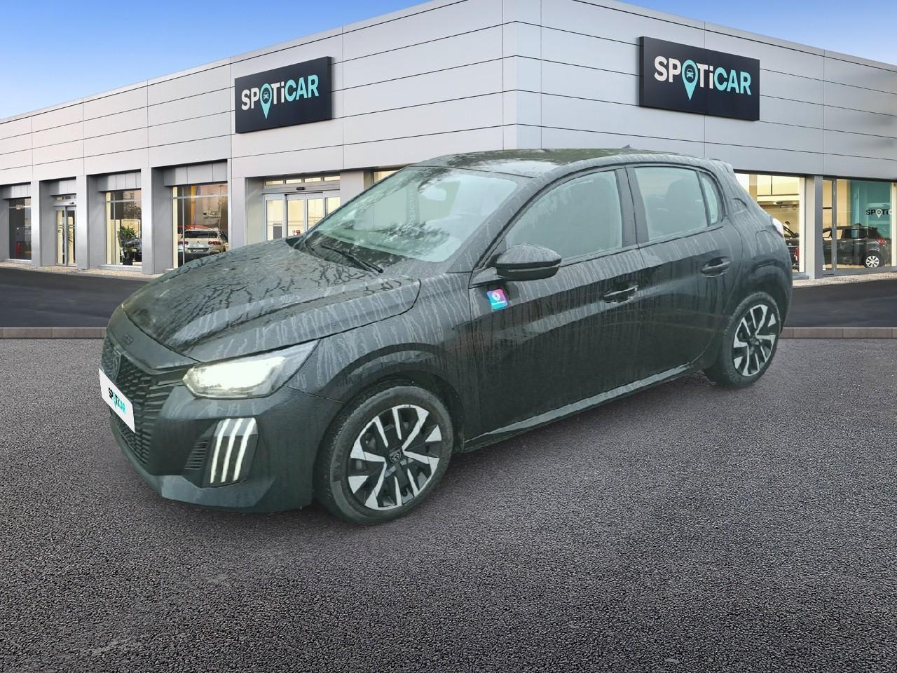 PEUGEOT PEUGEOT 208 Occasion Noir Essence sans plomb 2024