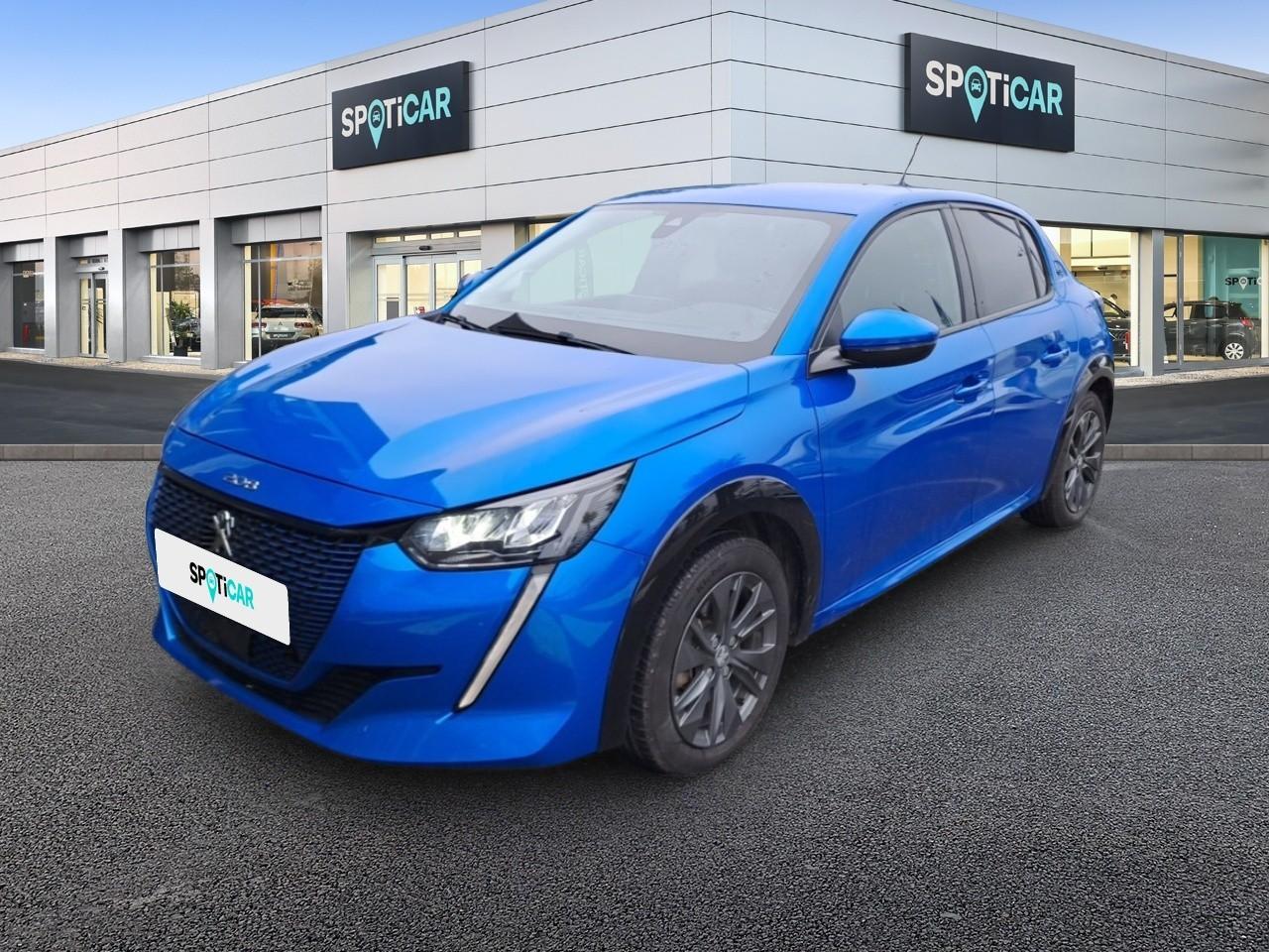 PEUGEOT PEUGEOT 208 Occasion Bleu Courant électrique 2021