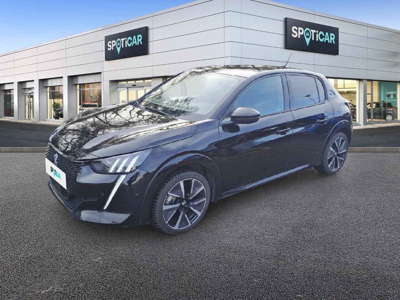 PEUGEOT PEUGEOT 208 Occasion Noir Courant électrique 2021