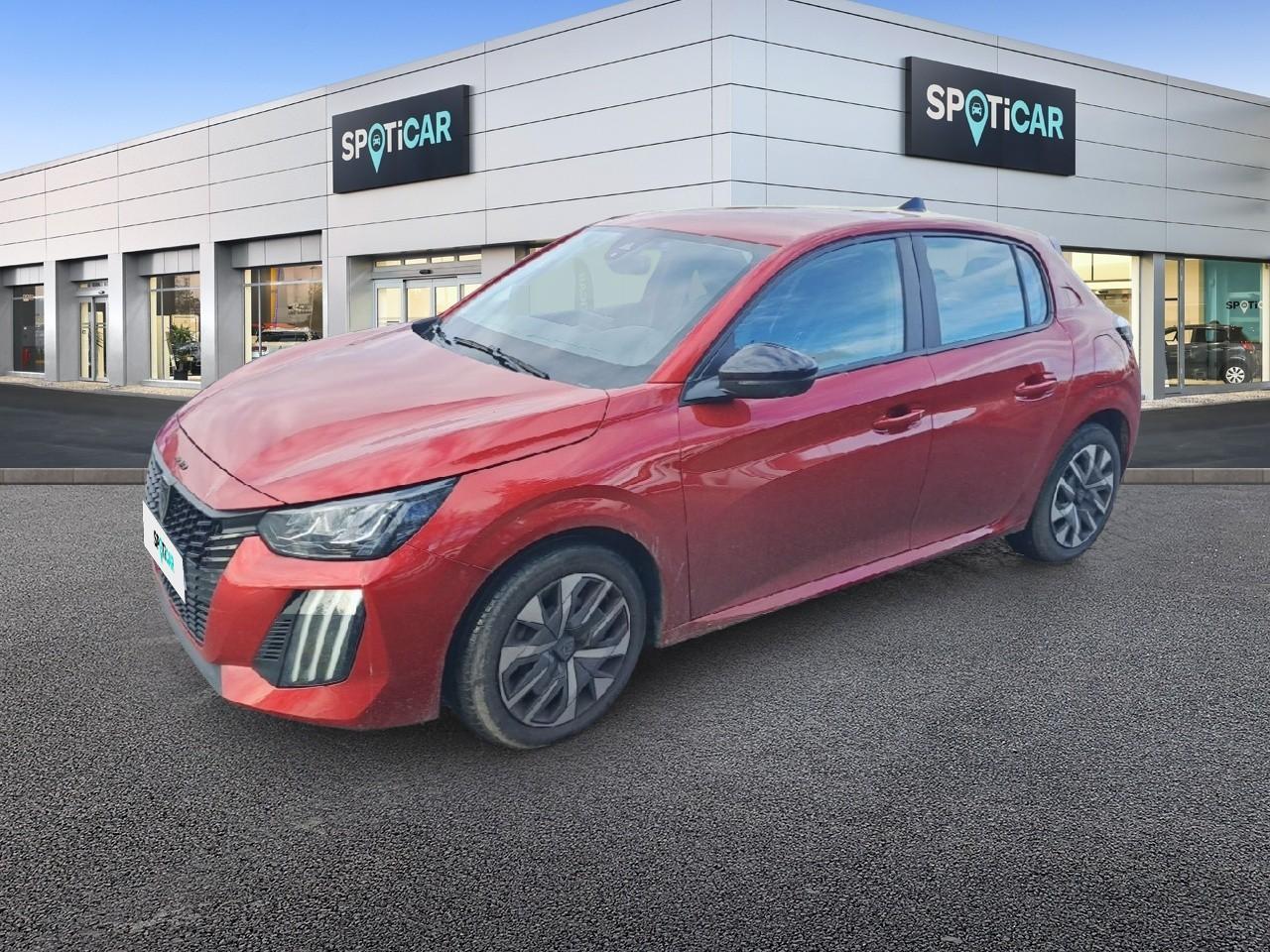 PEUGEOT PEUGEOT 208 Occasion Rouge Essence sans plomb 2024