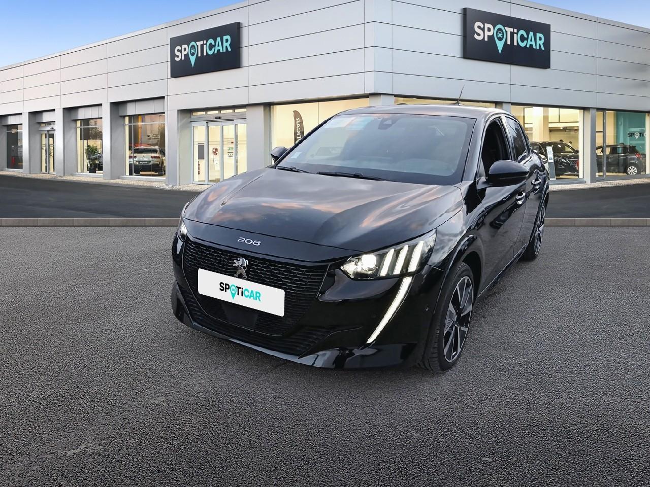 PEUGEOT PEUGEOT 208 Occasion Noir Courant électrique 2021