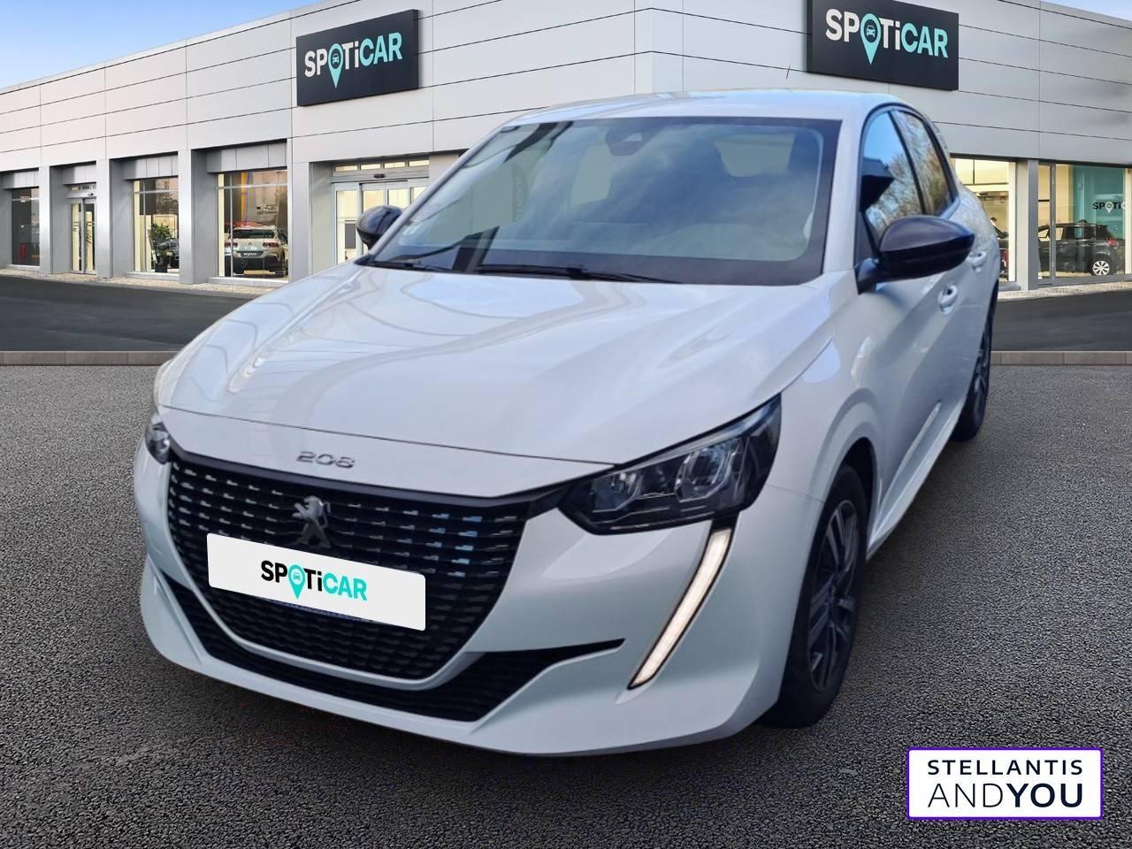 PEUGEOT PEUGEOT 208 Occasion Blanc Essence sans plomb 2022