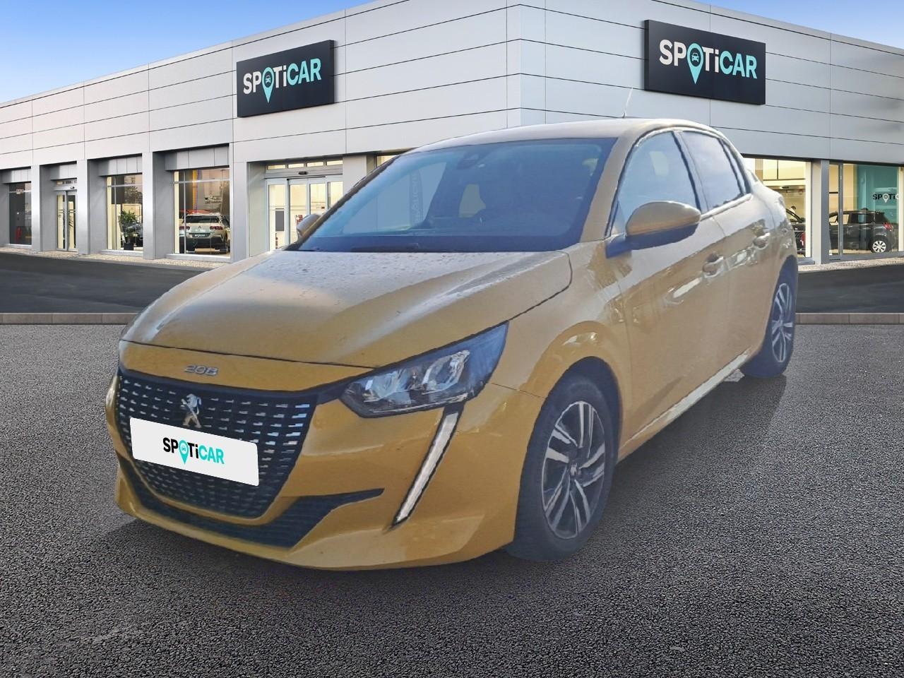 PEUGEOT PEUGEOT 208 Occasion Jaune Essence sans plomb 2021