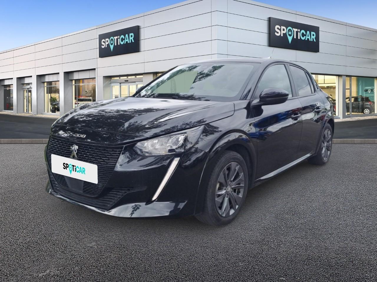 PEUGEOT PEUGEOT 208 Occasion Noir Courant électrique 2021