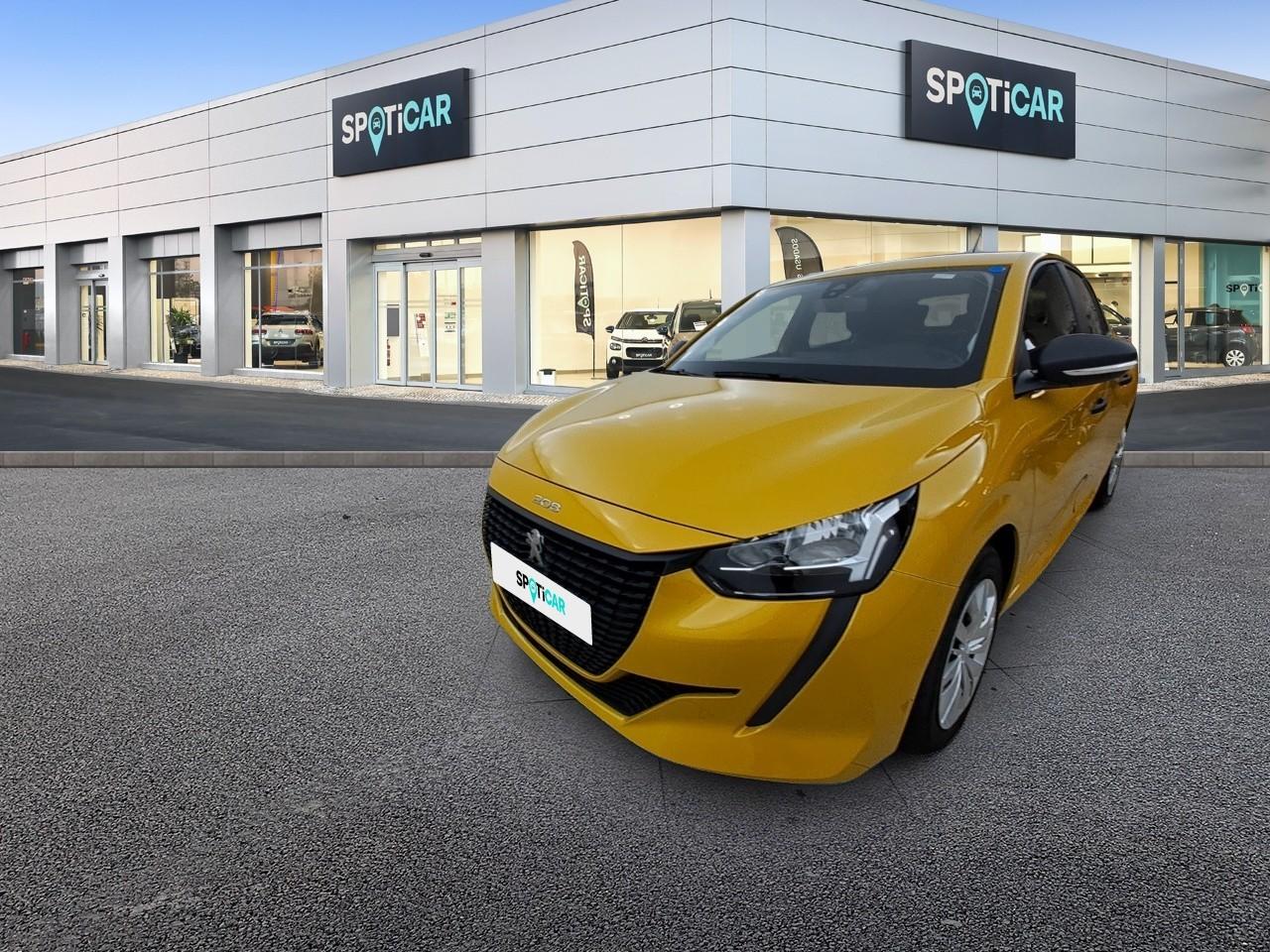 PEUGEOT PEUGEOT 208 Occasion Jaune Essence sans plomb 2021