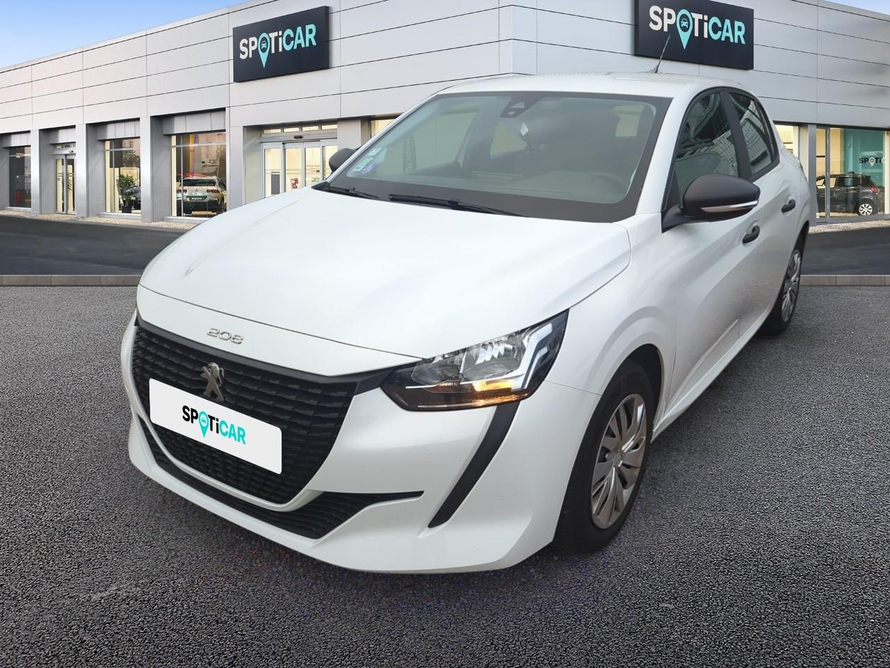 PEUGEOT PEUGEOT 208 Occasion Blanc Essence sans plomb 2021