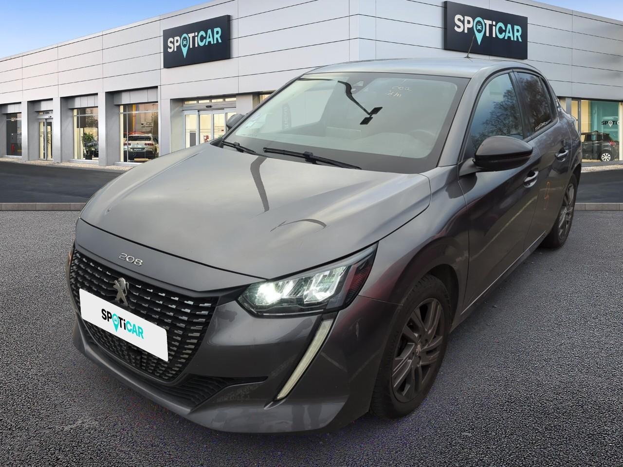 PEUGEOT PEUGEOT 208 Occasion Gris Essence sans plomb 2022