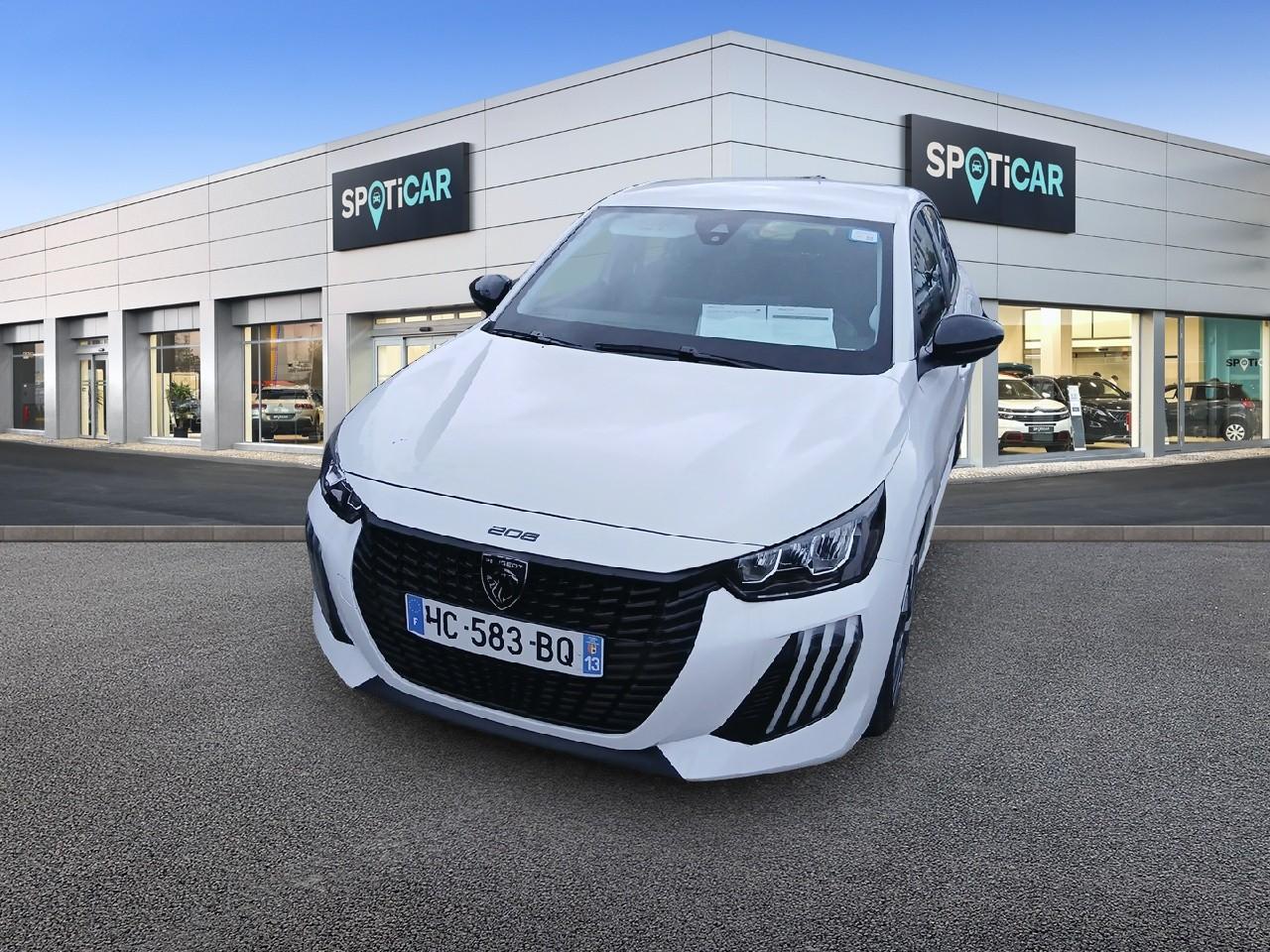 PEUGEOT PEUGEOT 208 Occasion Blanc Essence sans plomb 2025