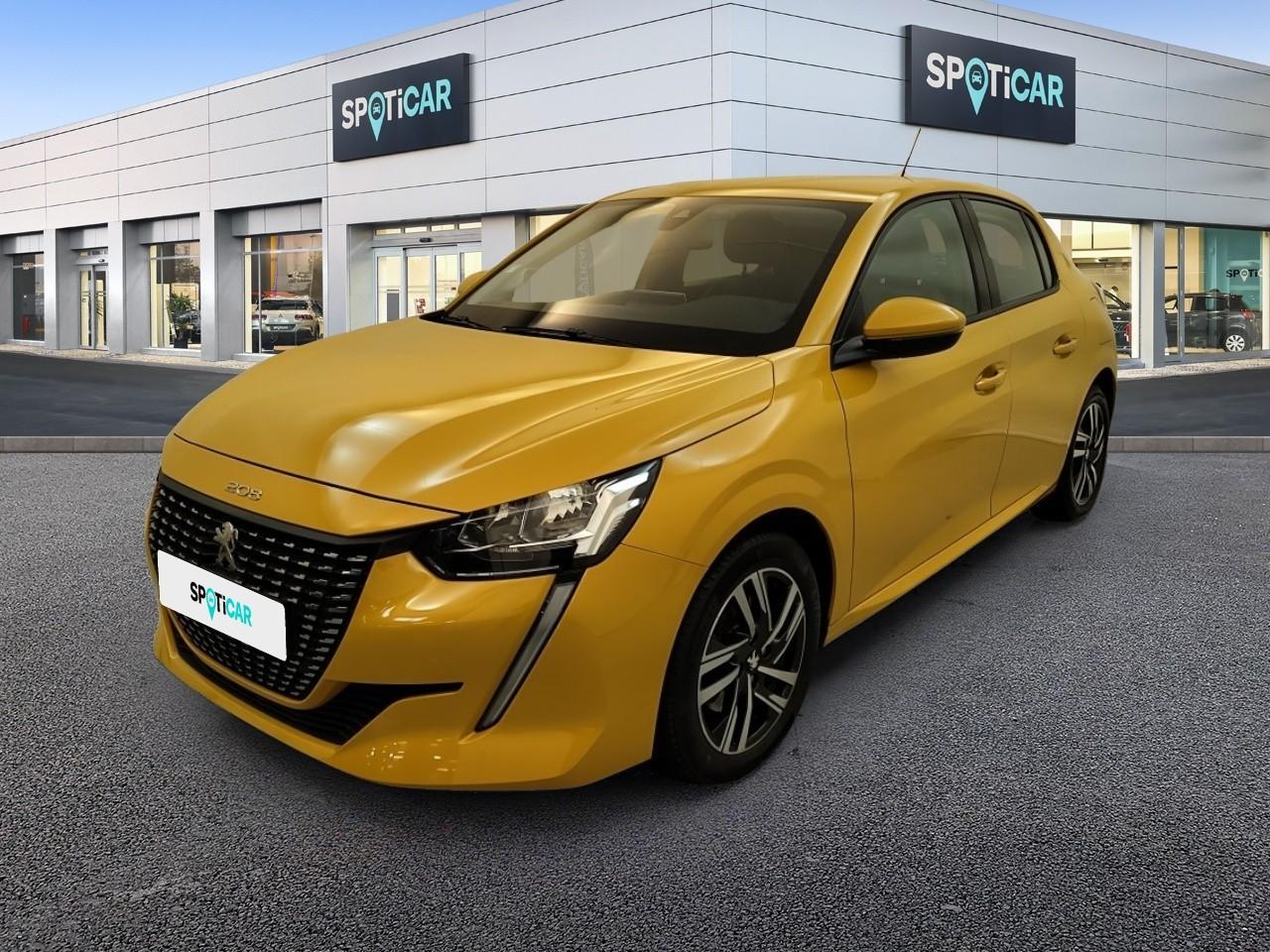 PEUGEOT PEUGEOT 208 Occasion Jaune Essence sans plomb 2019