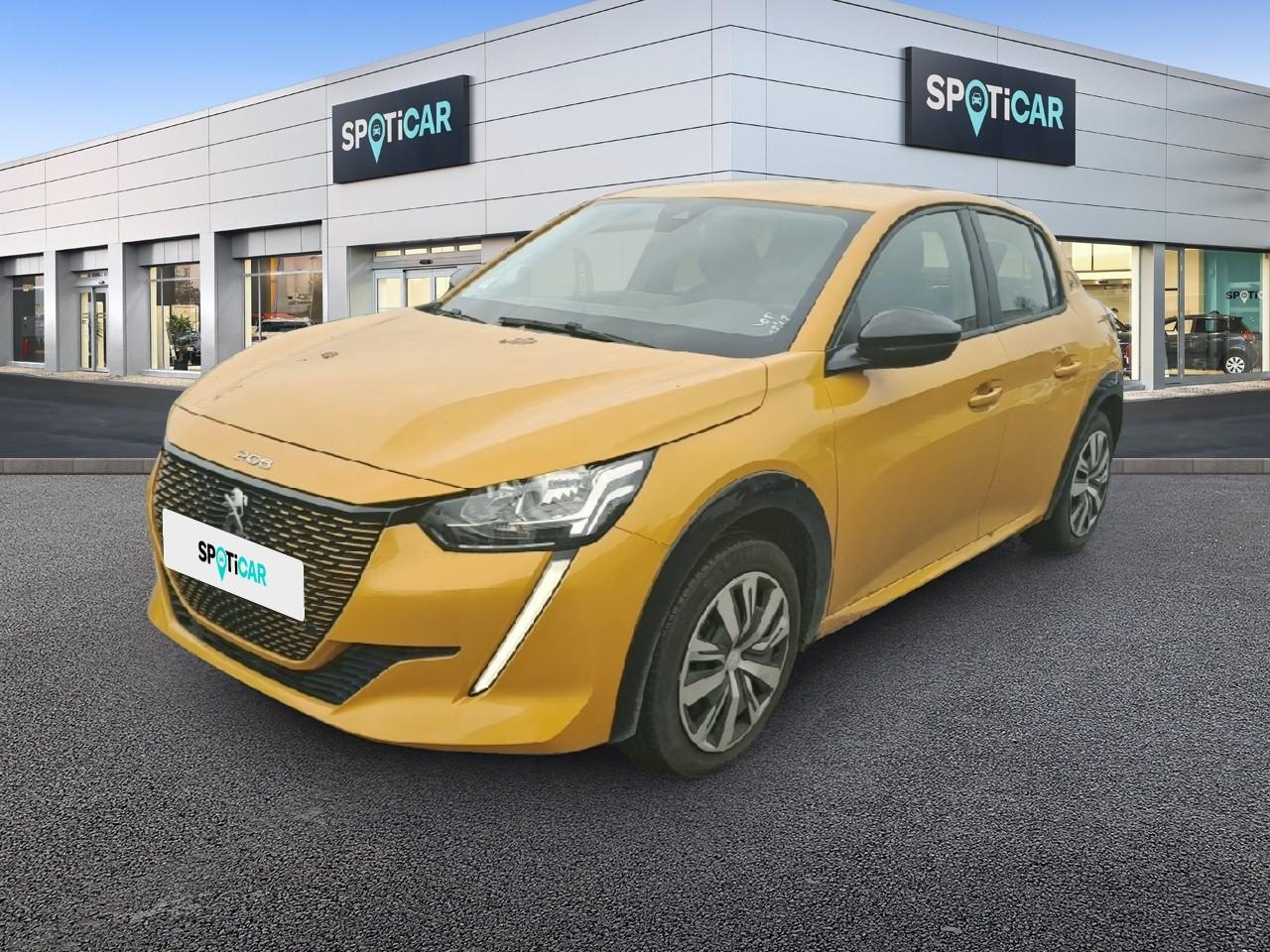 PEUGEOT PEUGEOT 208 Occasion Jaune Courant électrique 2022