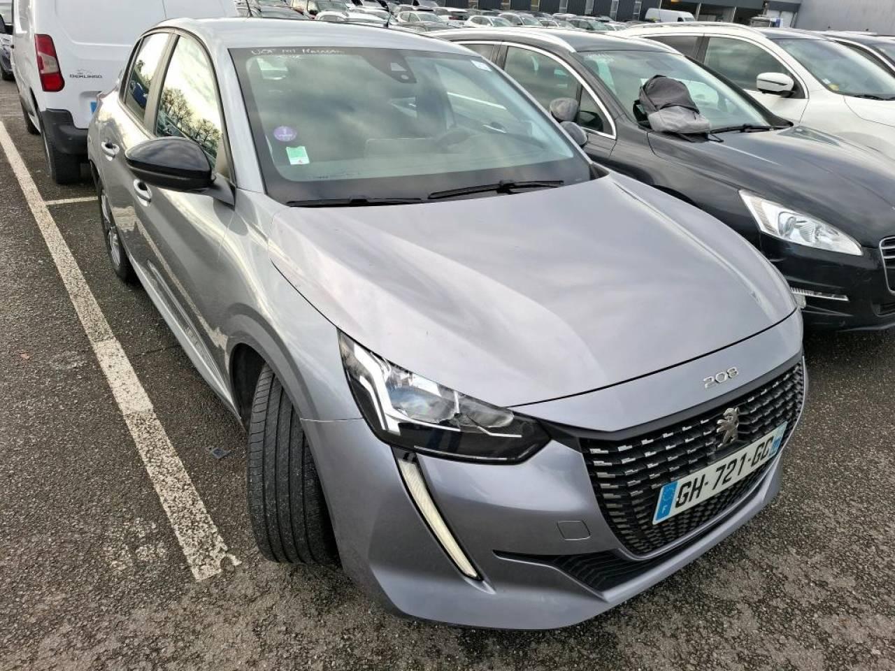 PEUGEOT PEUGEOT 208 Occasion Gris Essence sans plomb 2022