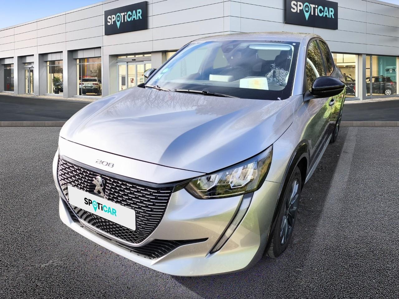 PEUGEOT PEUGEOT 208 Occasion Gris Courant électrique 2022