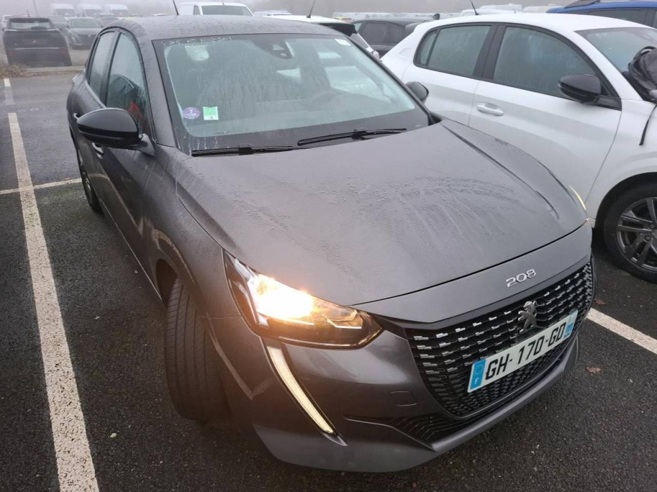 PEUGEOT PEUGEOT 208 Occasion Gris Essence sans plomb 2022