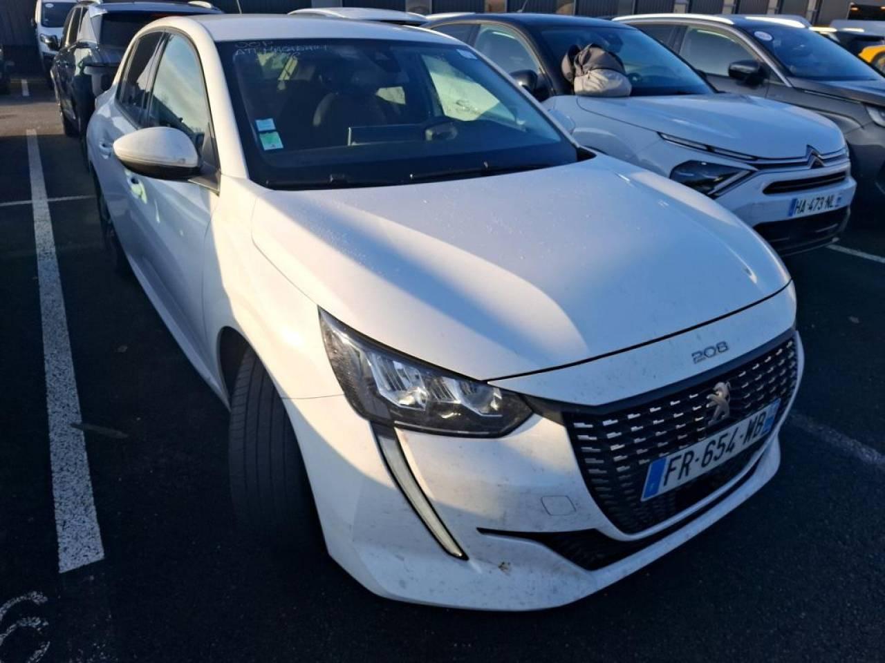 PEUGEOT PEUGEOT 208 Occasion Blanc Essence sans plomb 2020