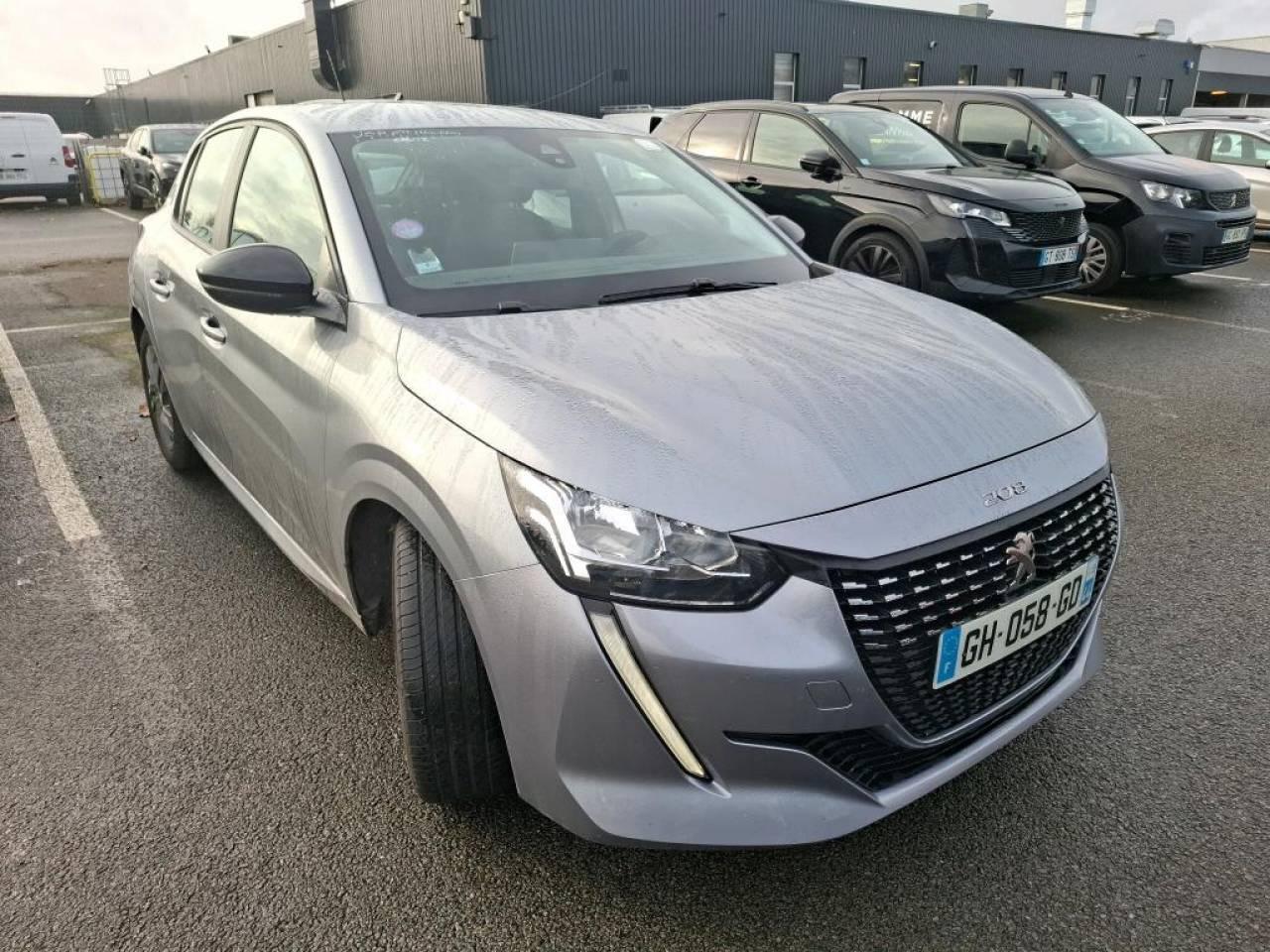 PEUGEOT PEUGEOT 208 Occasion Gris Essence sans plomb 2022