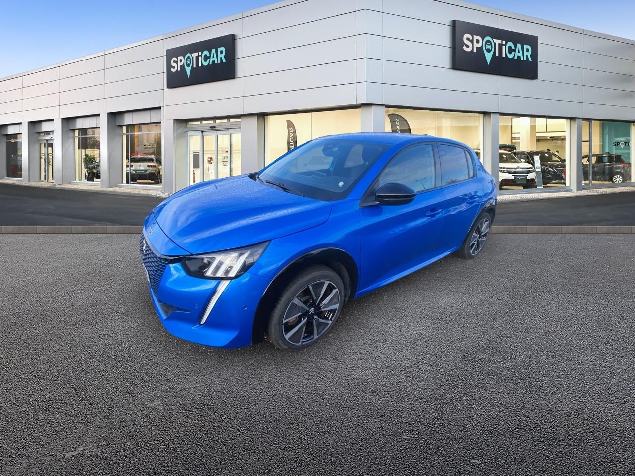 PEUGEOT PEUGEOT 208 Occasion Bleu Courant électrique 2022