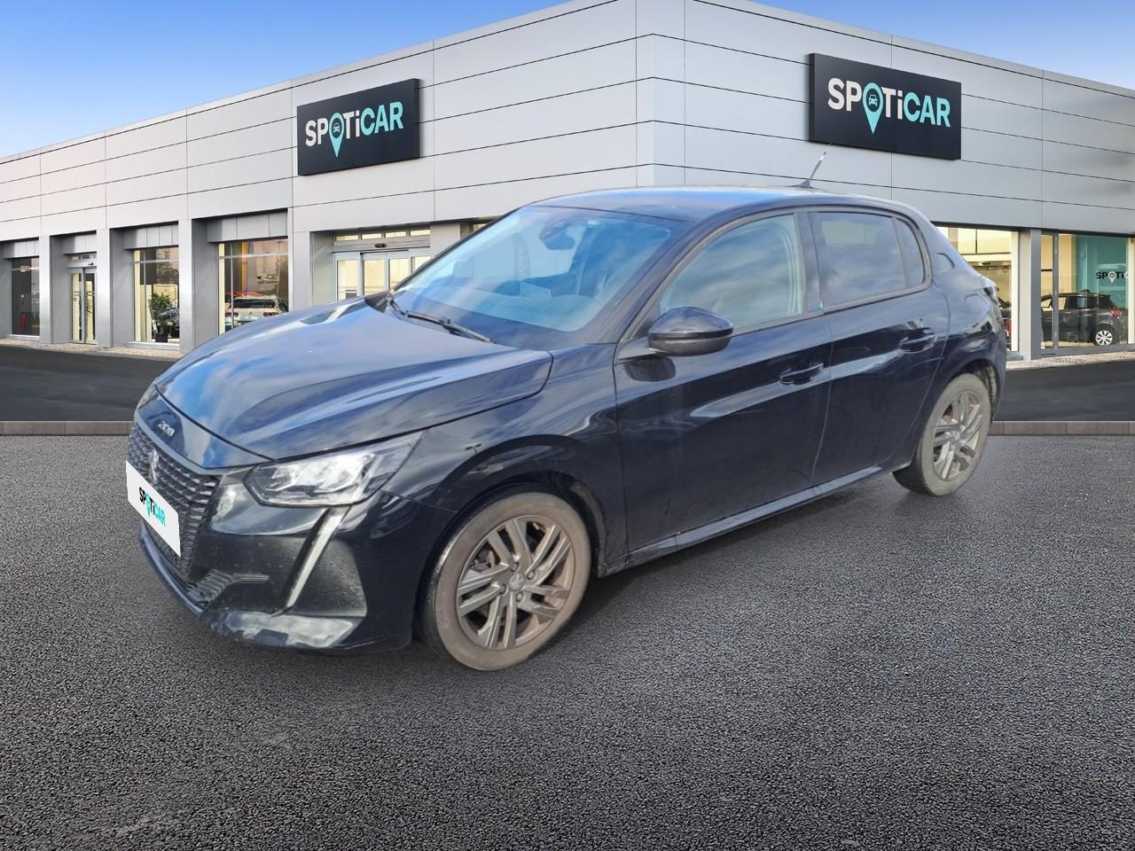 PEUGEOT PEUGEOT 208 Occasion Noir Essence sans plomb 2022