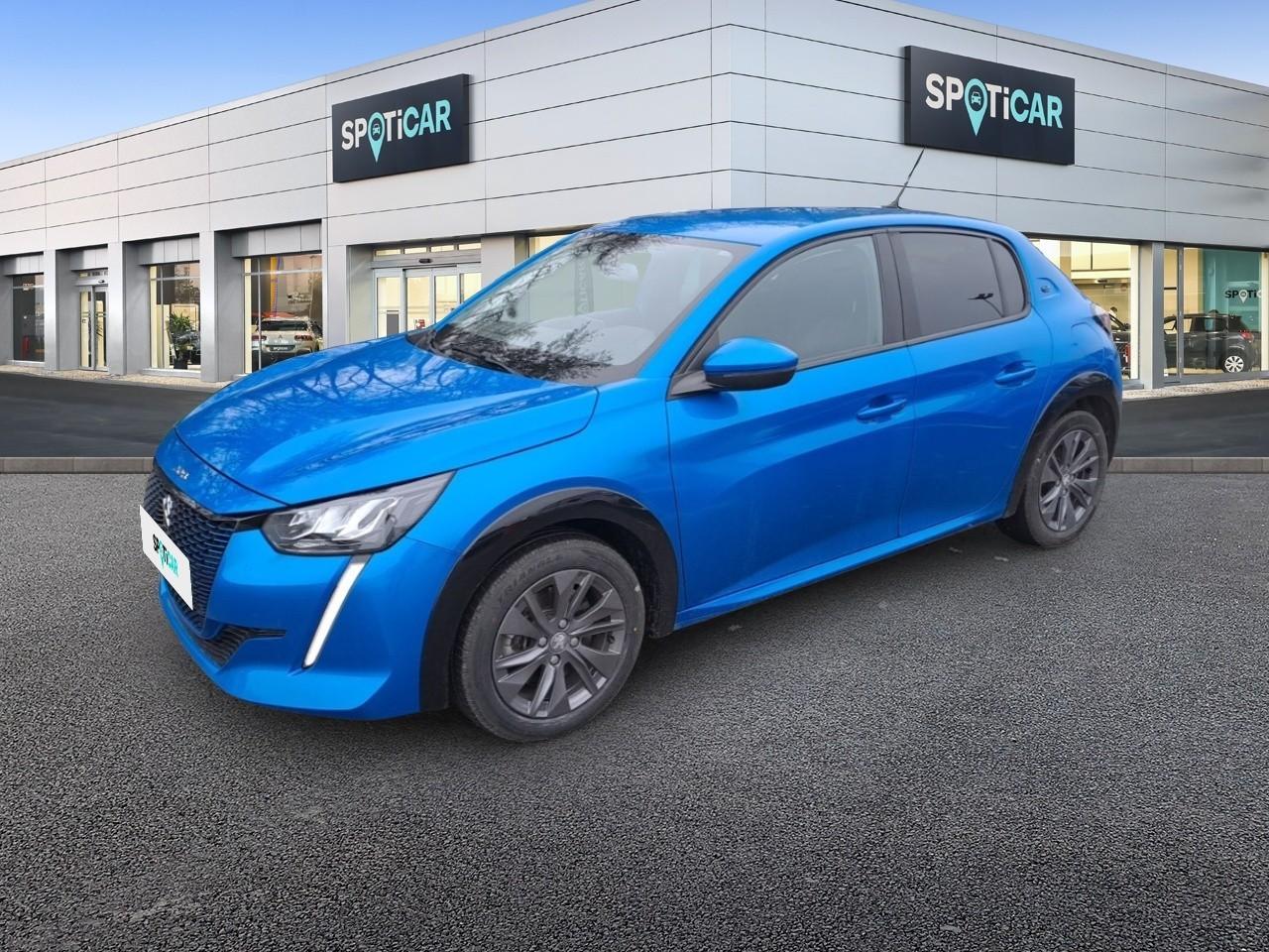 PEUGEOT PEUGEOT 208 Occasion Bleu Courant électrique 2021