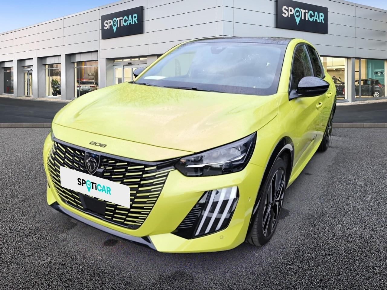 PEUGEOT PEUGEOT 208 Occasion Jaune Courant électrique 2024