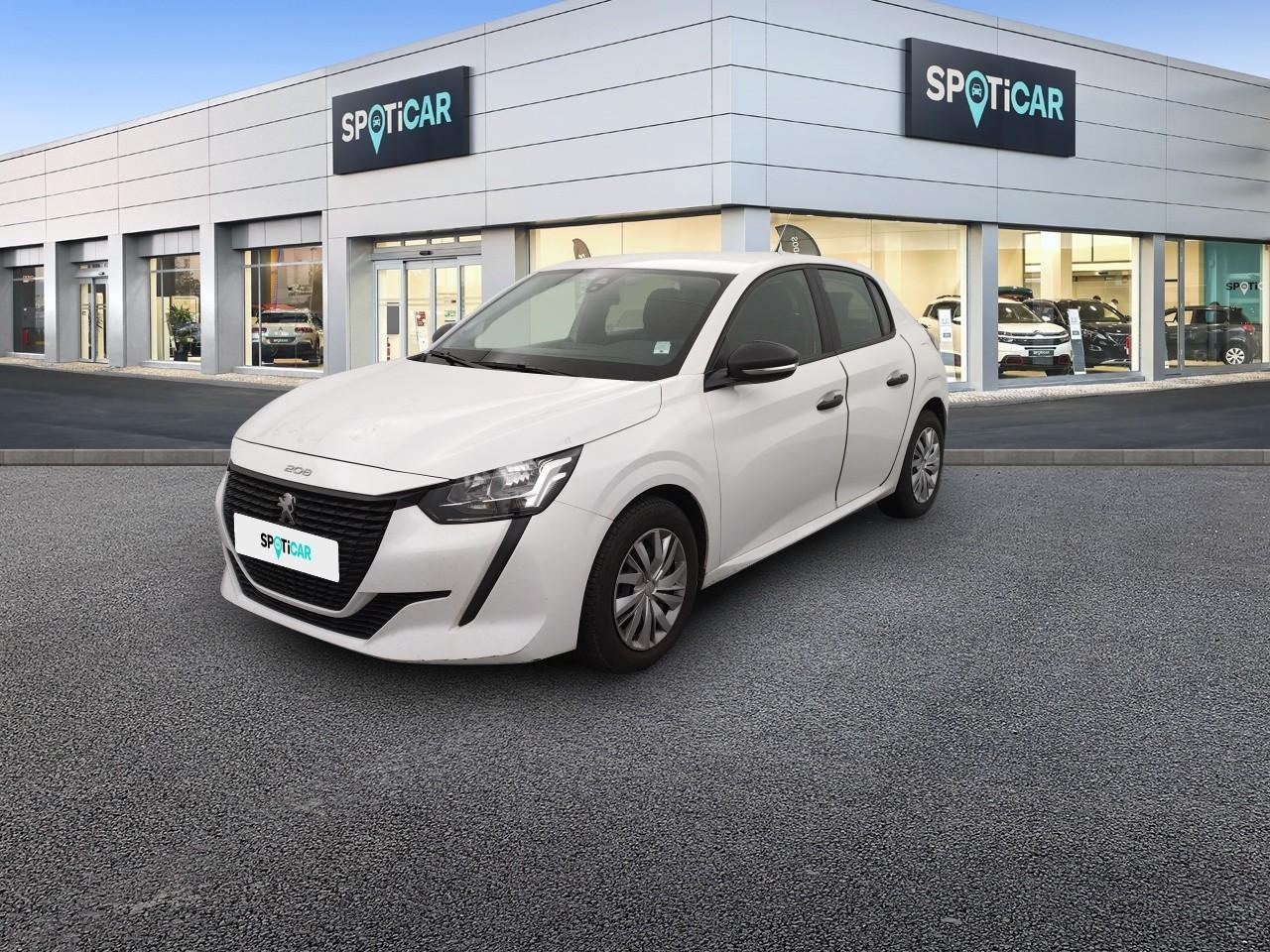 PEUGEOT PEUGEOT 208 Occasion Blanc Essence sans plomb 2021