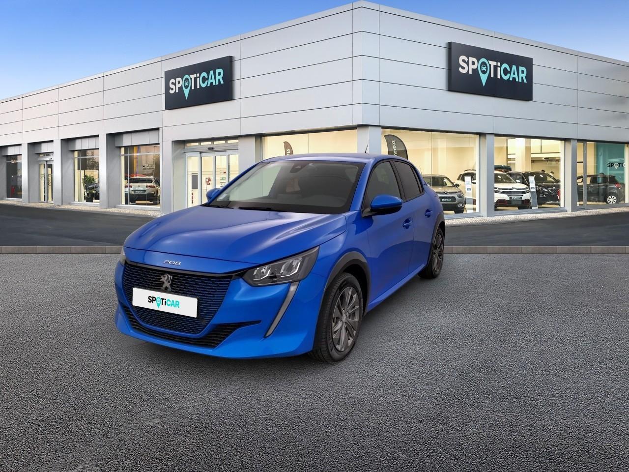 PEUGEOT PEUGEOT 208 Occasion Bleu Courant électrique 2021