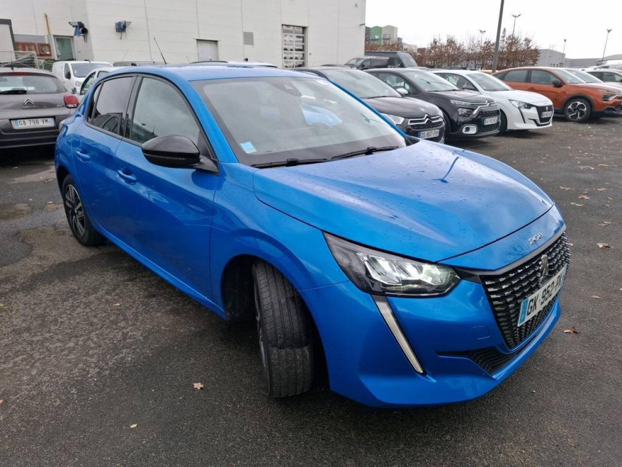 PEUGEOT PEUGEOT 208 Occasion Bleu Essence sans plomb 2022
