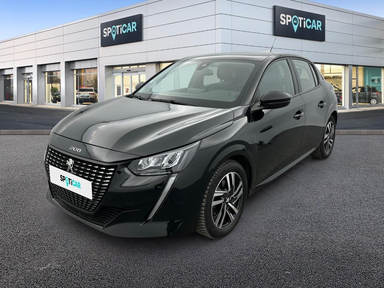 PEUGEOT PEUGEOT 208 Occasion Noir Essence sans plomb 2020