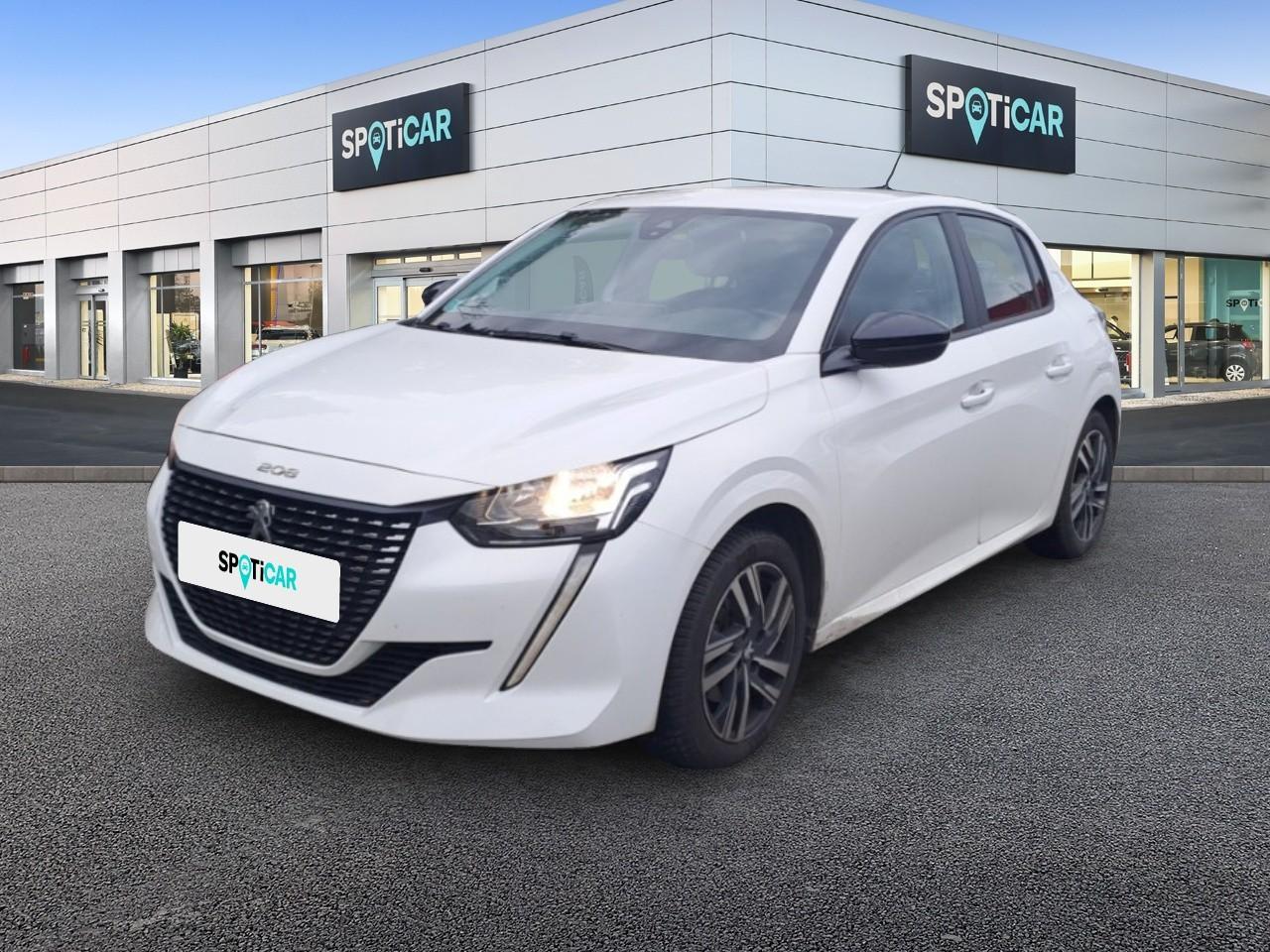 PEUGEOT PEUGEOT 208 Occasion Blanc Essence sans plomb 2023