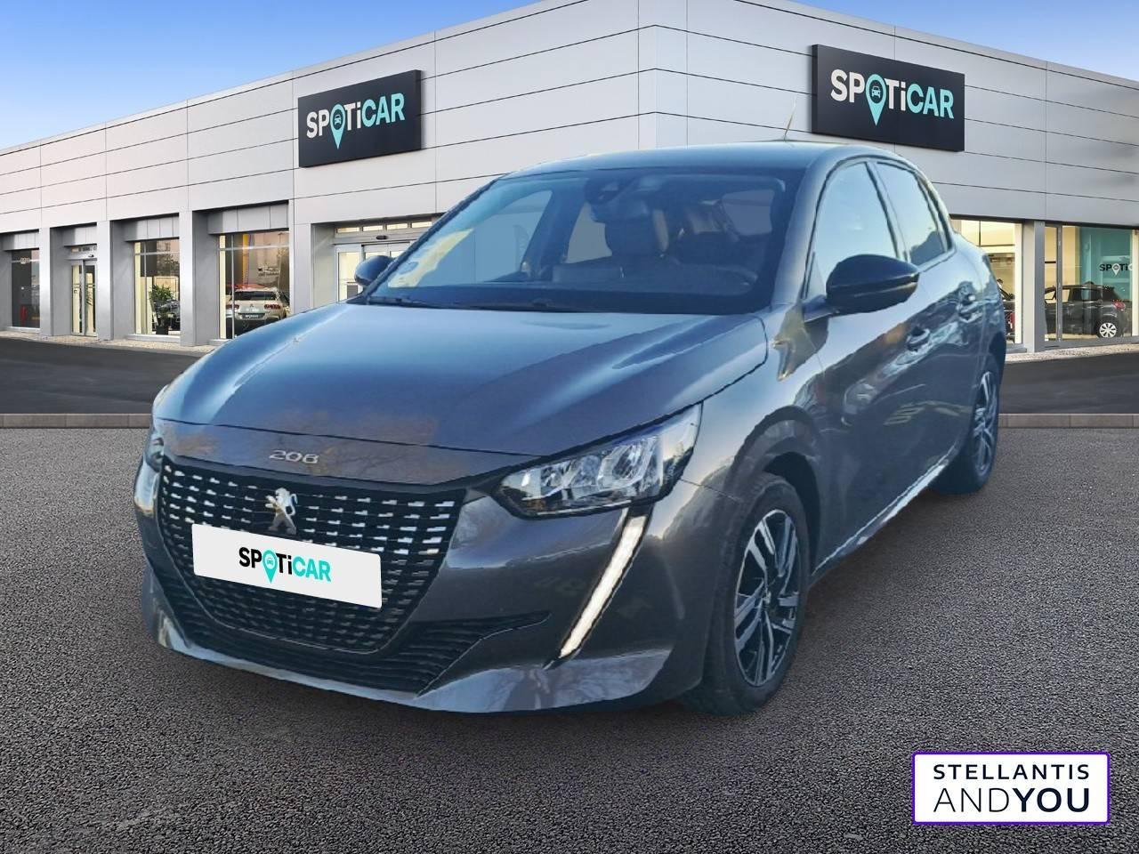 PEUGEOT PEUGEOT 208 Occasion Gris Essence sans plomb 2022