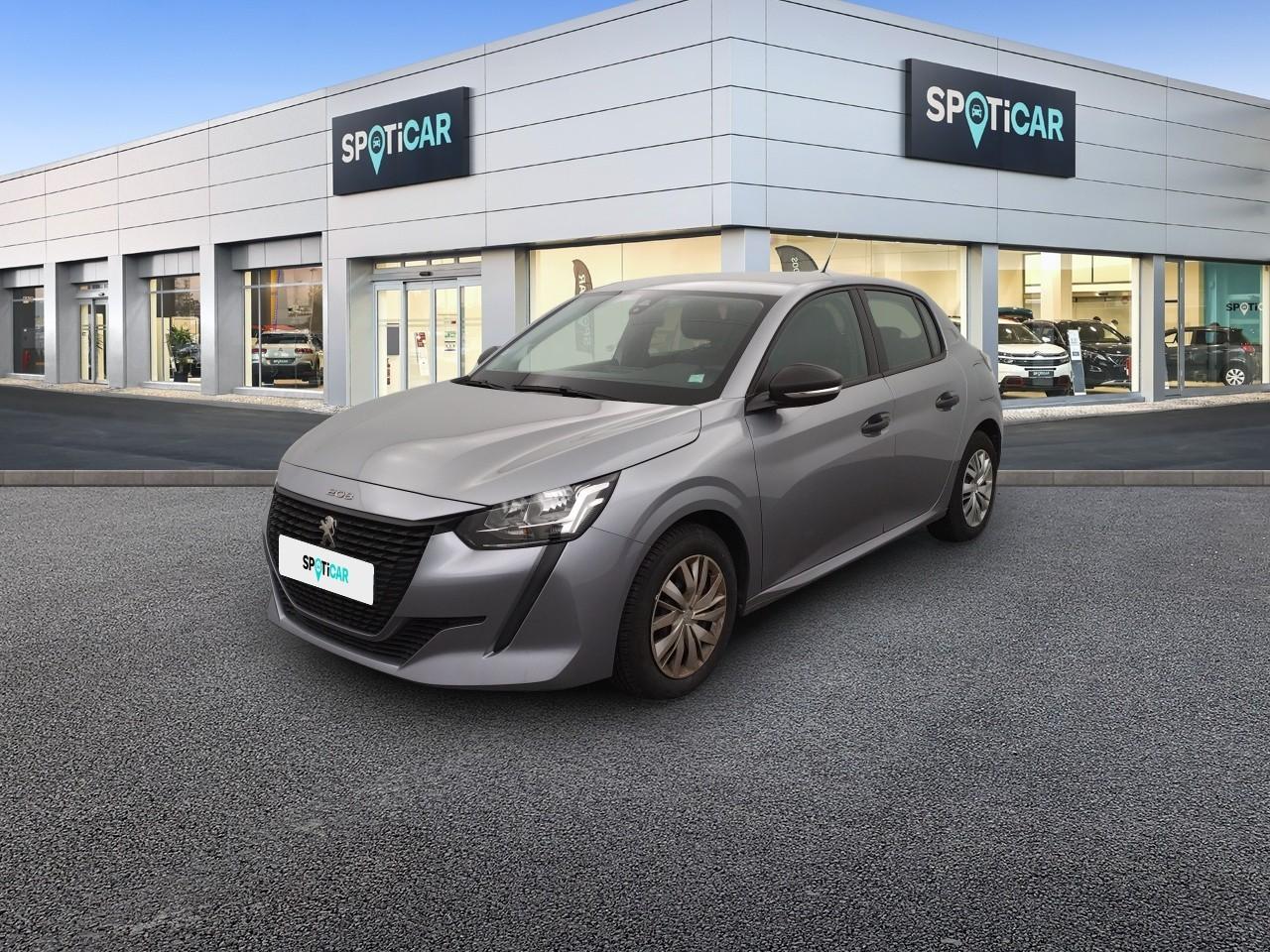 PEUGEOT PEUGEOT 208 Occasion Gris Essence sans plomb 2021