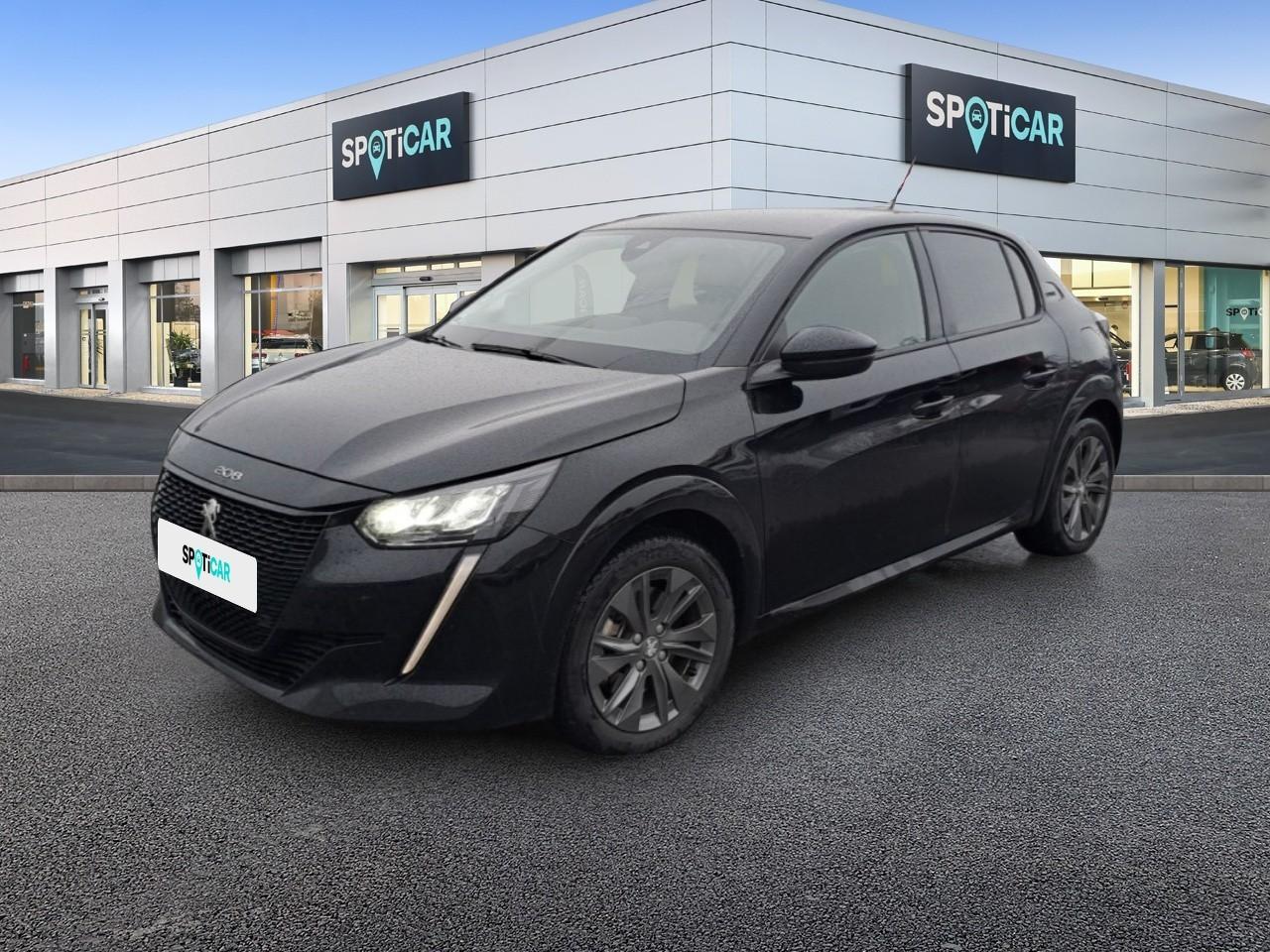 PEUGEOT PEUGEOT 208 Occasion Noir Courant électrique 2022