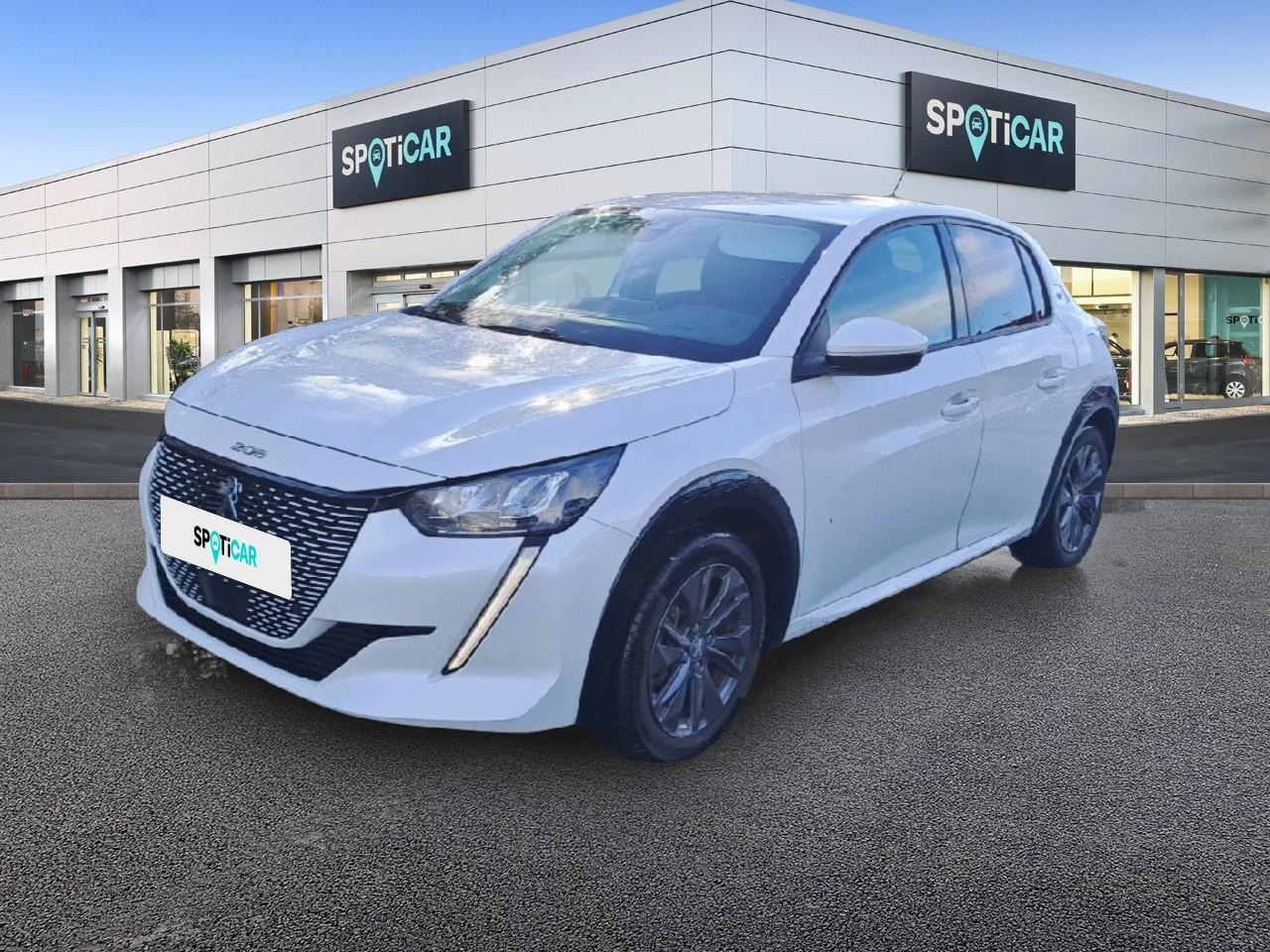 PEUGEOT PEUGEOT 208 Occasion Blanc Courant électrique 2021