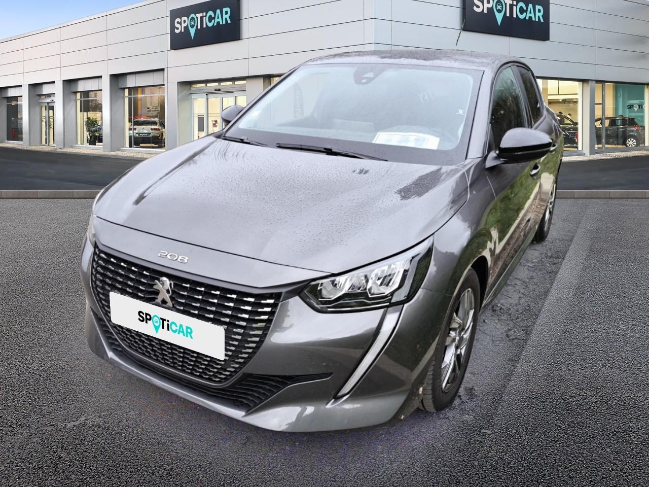 PEUGEOT PEUGEOT 208 Occasion Gris Essence sans plomb 2022