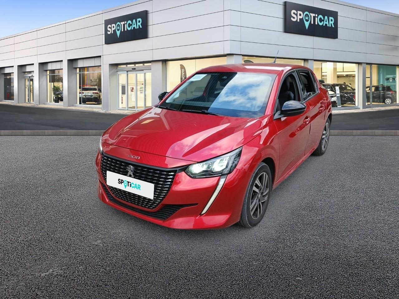PEUGEOT PEUGEOT 208 Occasion Rouge Essence sans plomb 2023