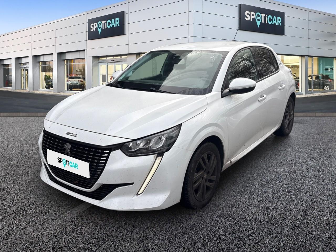 PEUGEOT PEUGEOT 208 Occasion Blanc Essence sans plomb 2021
